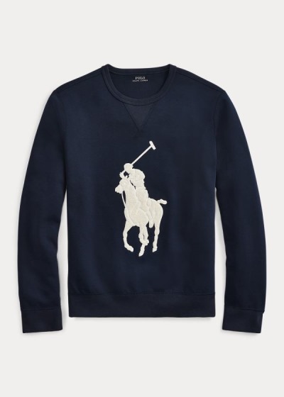 Sudaderas Polo Ralph Lauren Hombre Azul Marino - Big Pony - PUORS1805